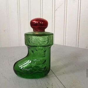 1970 Avon Christmas stocking perfume bottle